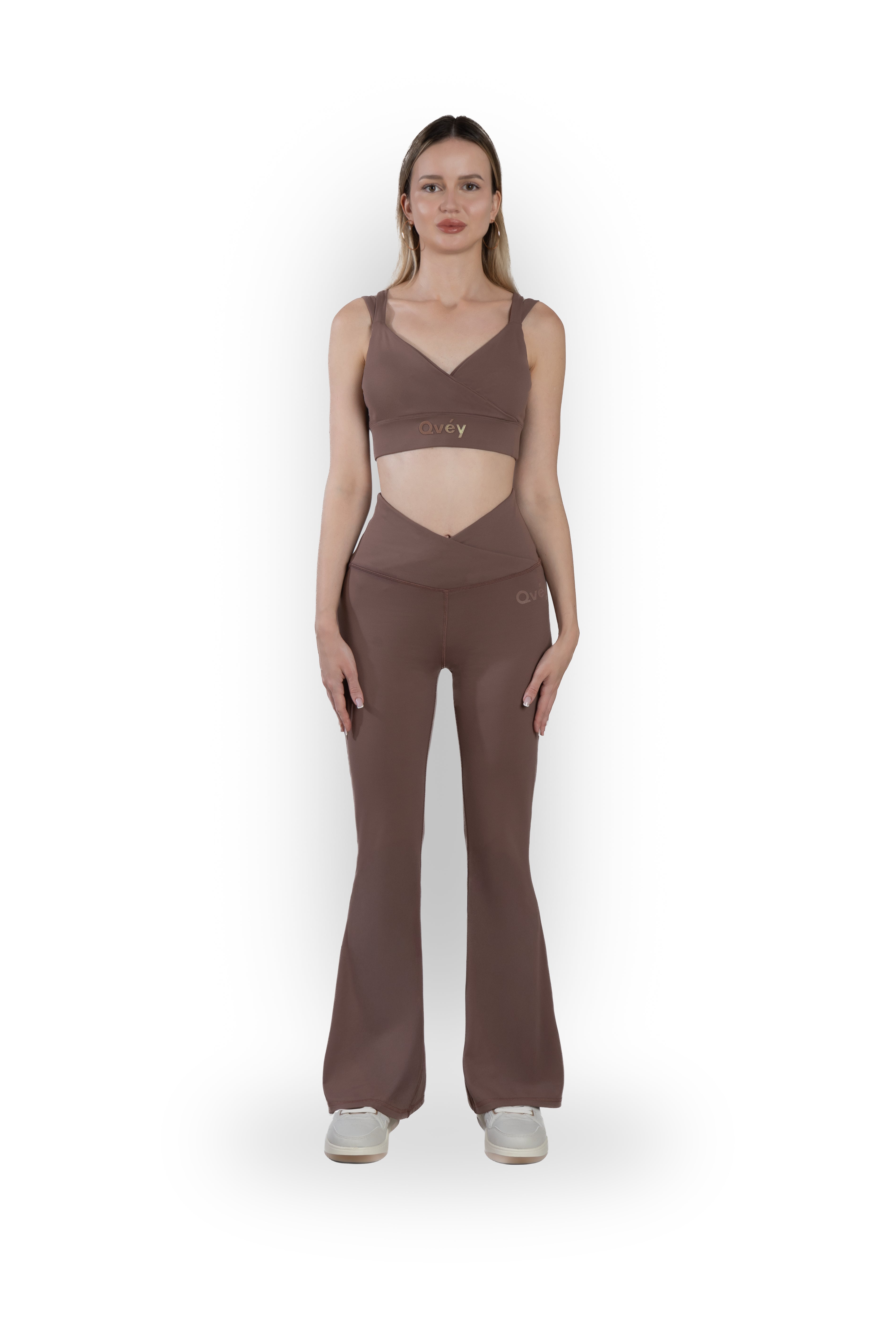 Front Overlap Sports bra