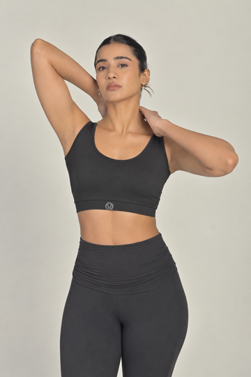 Mesh Scoop Bra